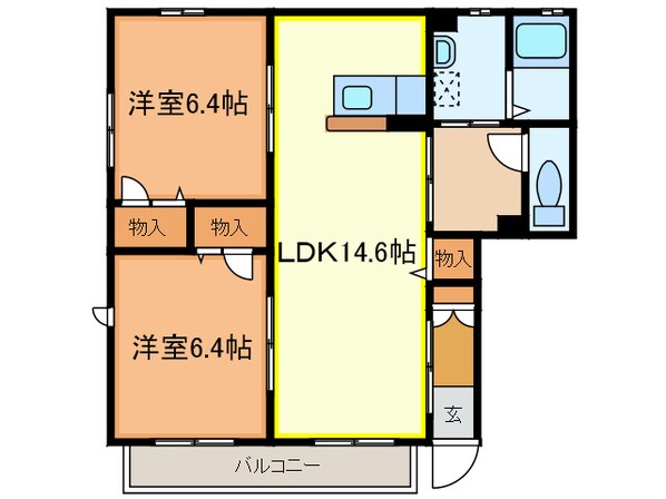 ソラーナの物件間取画像